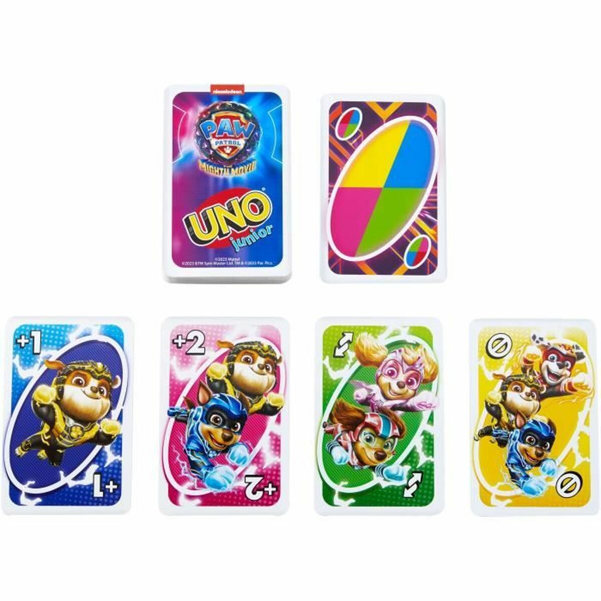 Joc de Masă Mattel Uno Junior Paw Patrol 10 x 2 x 15 cm - Jucarii si jocuri, Jocuri și accesorii