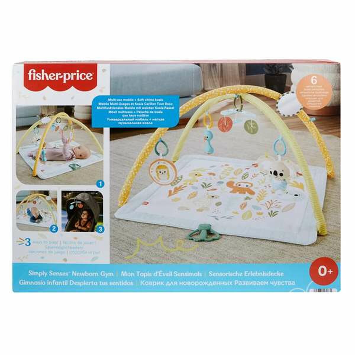 Saltea de joacă Fisher-Price Plastic - Bebelus, Activitate și divertisment