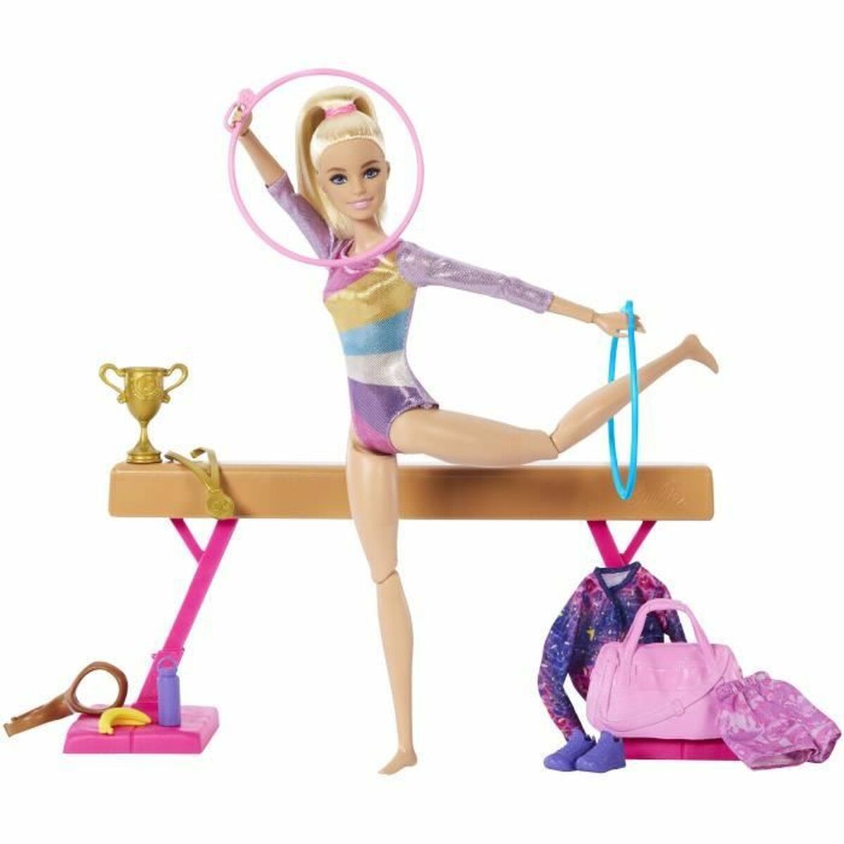 Păpușă Barbie GYMNASTE - Jucarii si jocuri, Păpuși și figurine
