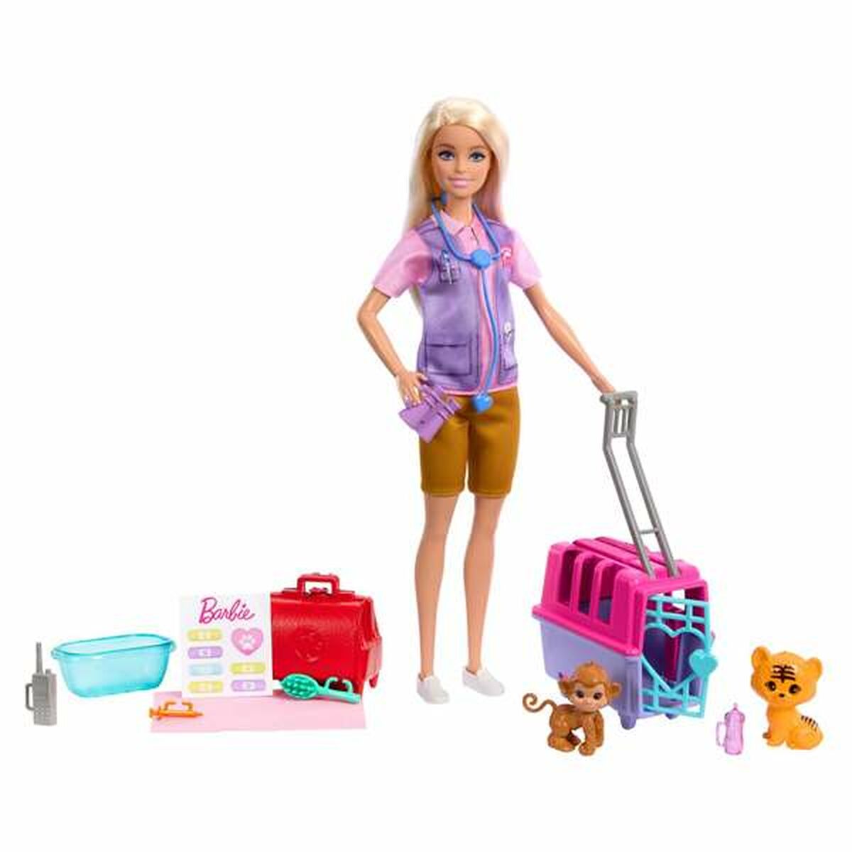 Păpușă Mattel Multicolor (18 Piese) - Jucarii si jocuri, Activități creative