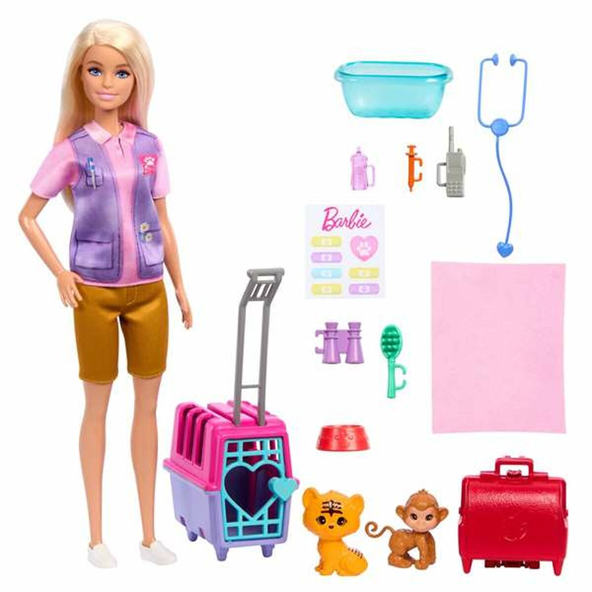 Păpușă Mattel Multicolor (18 Piese) - Jucarii si jocuri, Activități creative