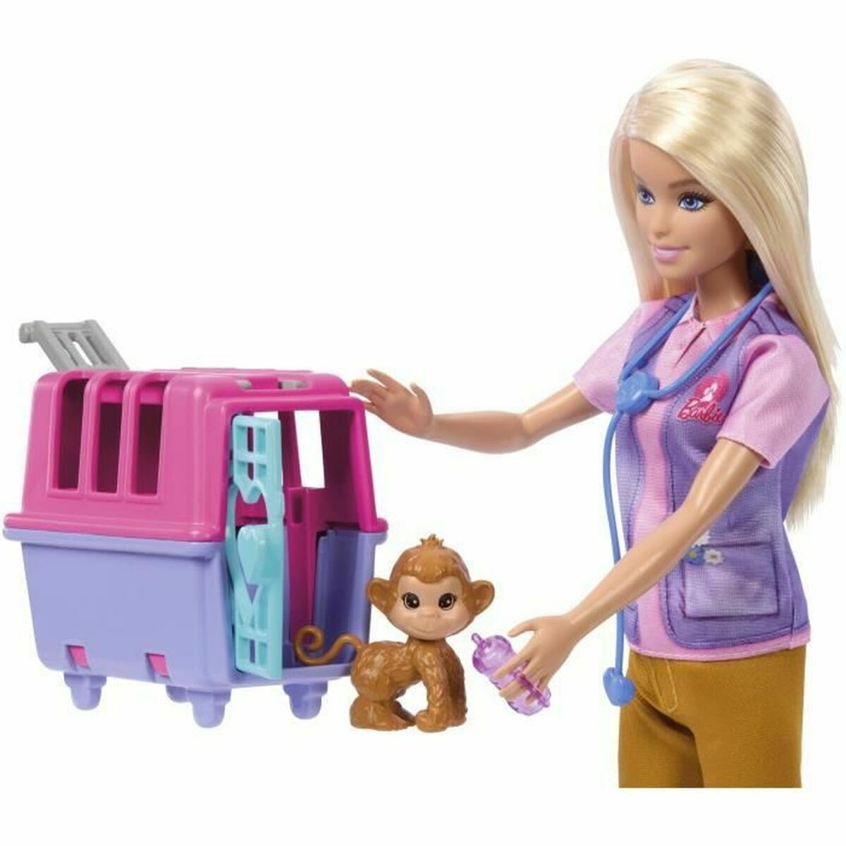 Păpușă Barbie SAUVETEUSE D'ANIMAUX - Jucarii si jocuri, Păpuși și accesorii