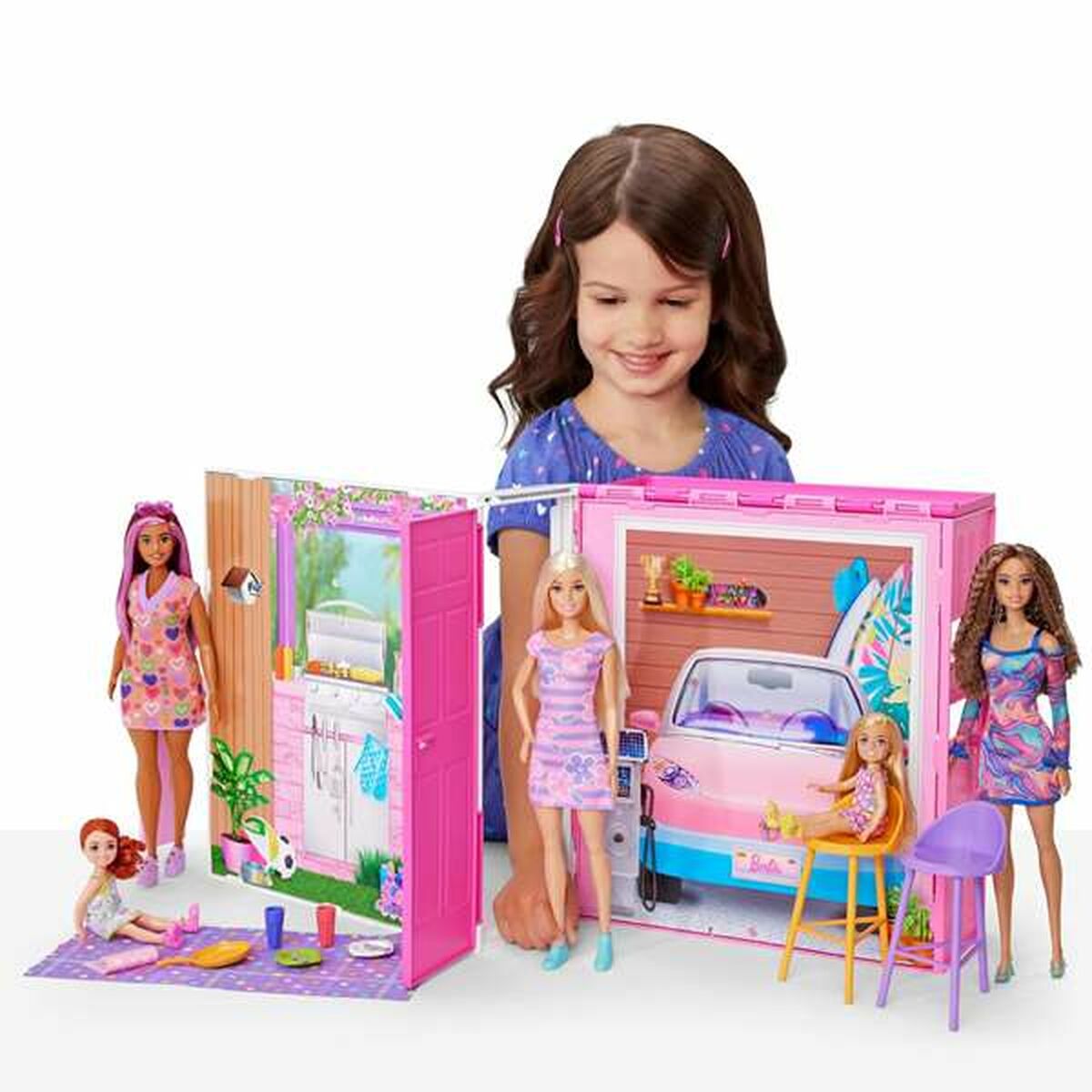 Playset Barbie Getaway House Doll and Playset - Jucarii si jocuri, Păpuși și figurine