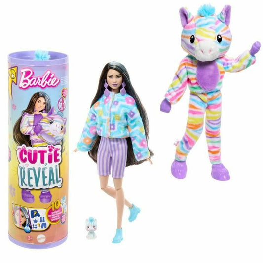 Păpușă bebeluș cu accesorii Barbie Zebra Doll Colorful Dream - Jucarii si jocuri, Păpuși și accesorii