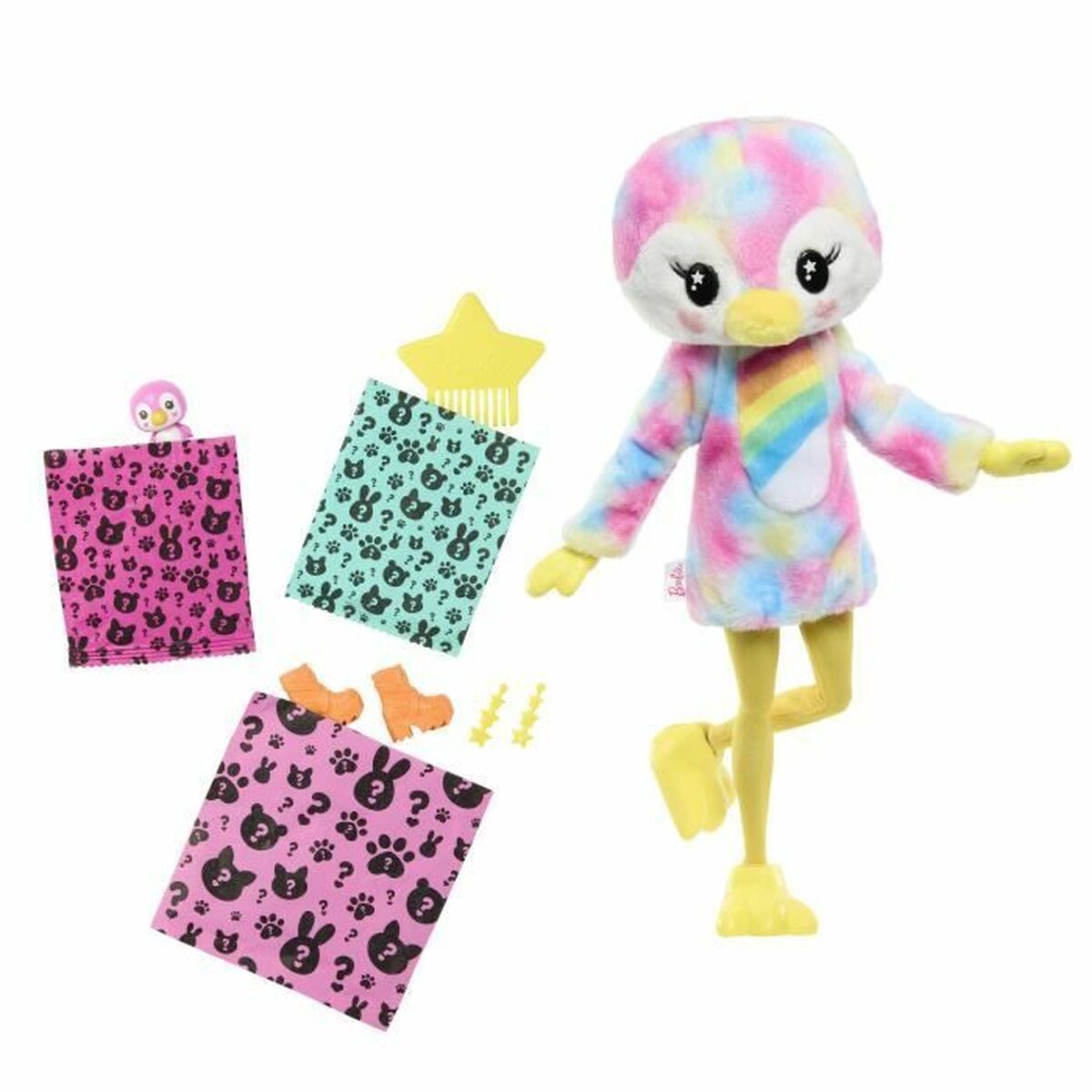 Păpușă bebeluș cu accesorii Barbie Colorful Dream Penguin Doll - Jucarii si jocuri, Păpuși și accesorii