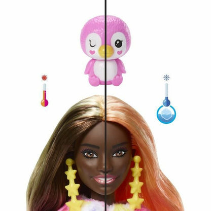 Păpușă bebeluș cu accesorii Barbie Colorful Dream Penguin Doll - Jucarii si jocuri, Păpuși și accesorii