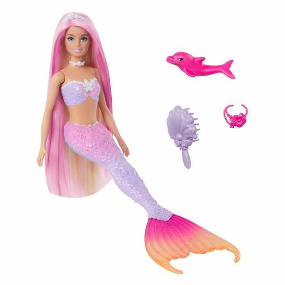 Păpușă Barbie Colour Changing Mermaid - Jucarii si jocuri, Păpuși și accesorii