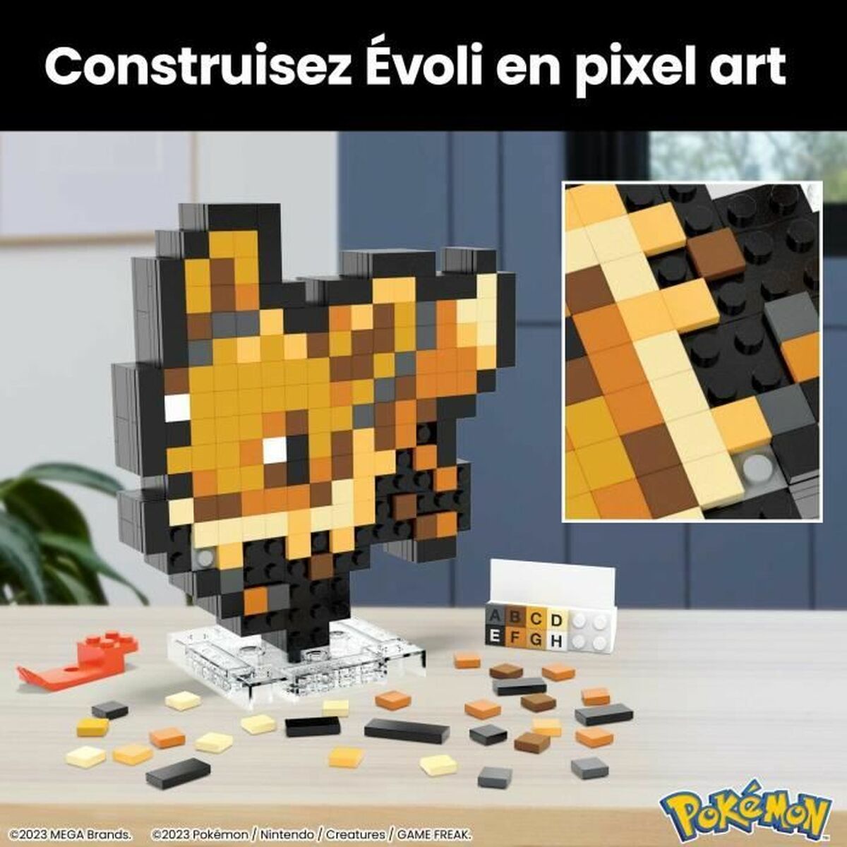 Set de Construcție MEGA BRANDS Pokémon Eevee - Jucarii si jocuri