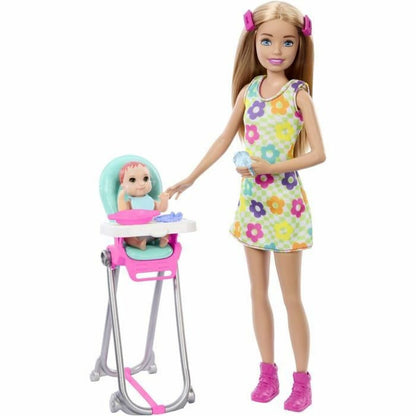 Păpușă Barbie BABYSITTER - Jucarii si jocuri, Păpuși și accesorii