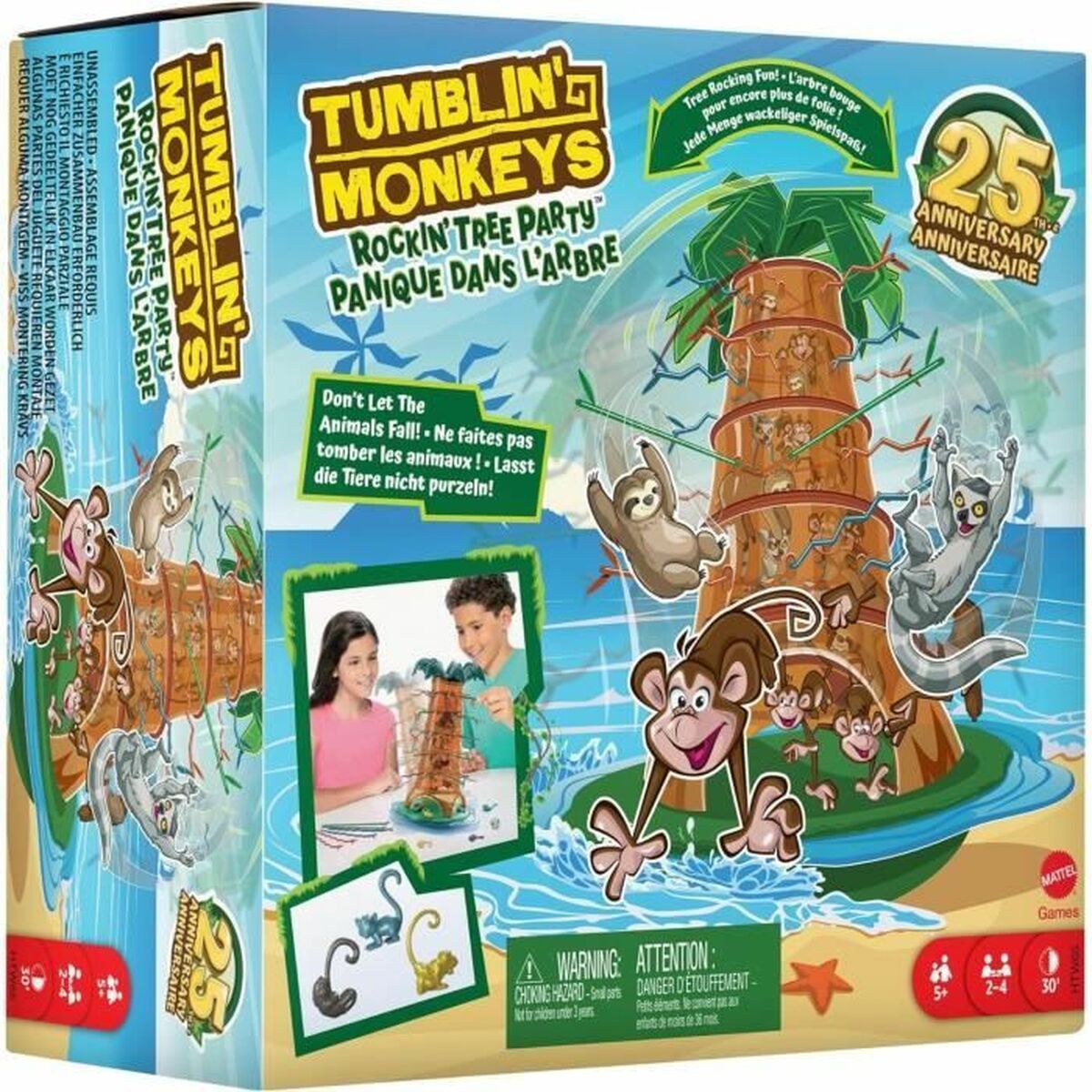 Joc de Masă Mattel Tumblin' Monkeys - Jucarii si jocuri, Jocuri și accesorii