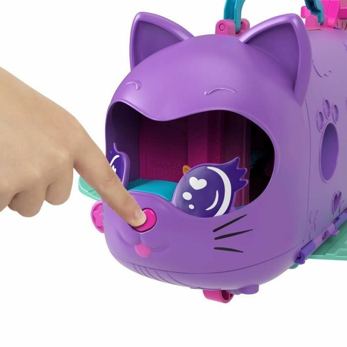 Playset Polly Pocket Transforming Kitten Airplane-Box - Jucarii si jocuri, Păpuși și figurine