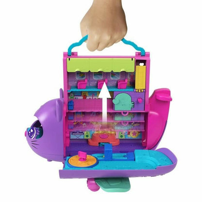 Playset Polly Pocket Transforming Kitten Airplane-Box - Jucarii si jocuri, Păpuși și figurine