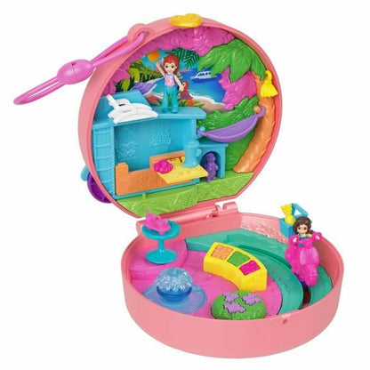 Păpușă bebeluș cu accesorii Polly Pocket Moped Adventure - Jucarii si jocuri, Păpuși și accesorii