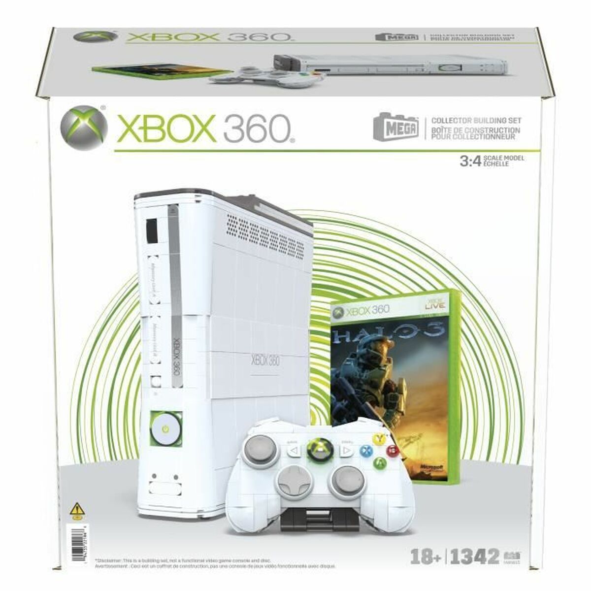 Set de Construcție MEGA BRANDS Xbox 360 1342 Piese - Jucarii si jocuri