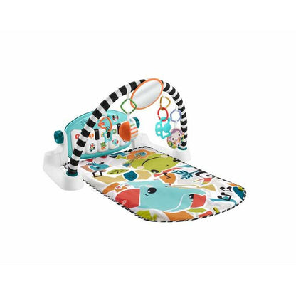 Saltea de joacă Fisher Price Kick and Play Zornăitoare Pian ES - Bebelus, Activitate și divertisment