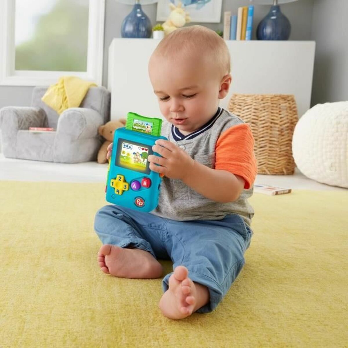 Consolă Fisher Price MY FIRST GAME CONSOLE - Jucarii si jocuri, Jucării electronice