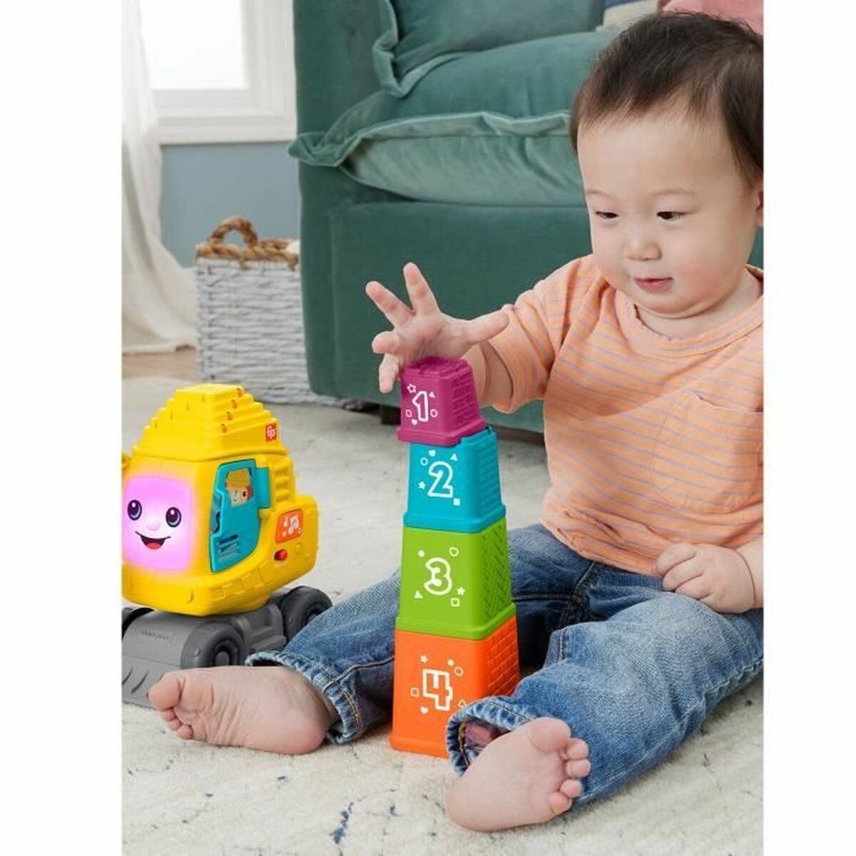 Macara de jucărie Fisher Price - Bebelus, Jucăriile copilăriei timpurii