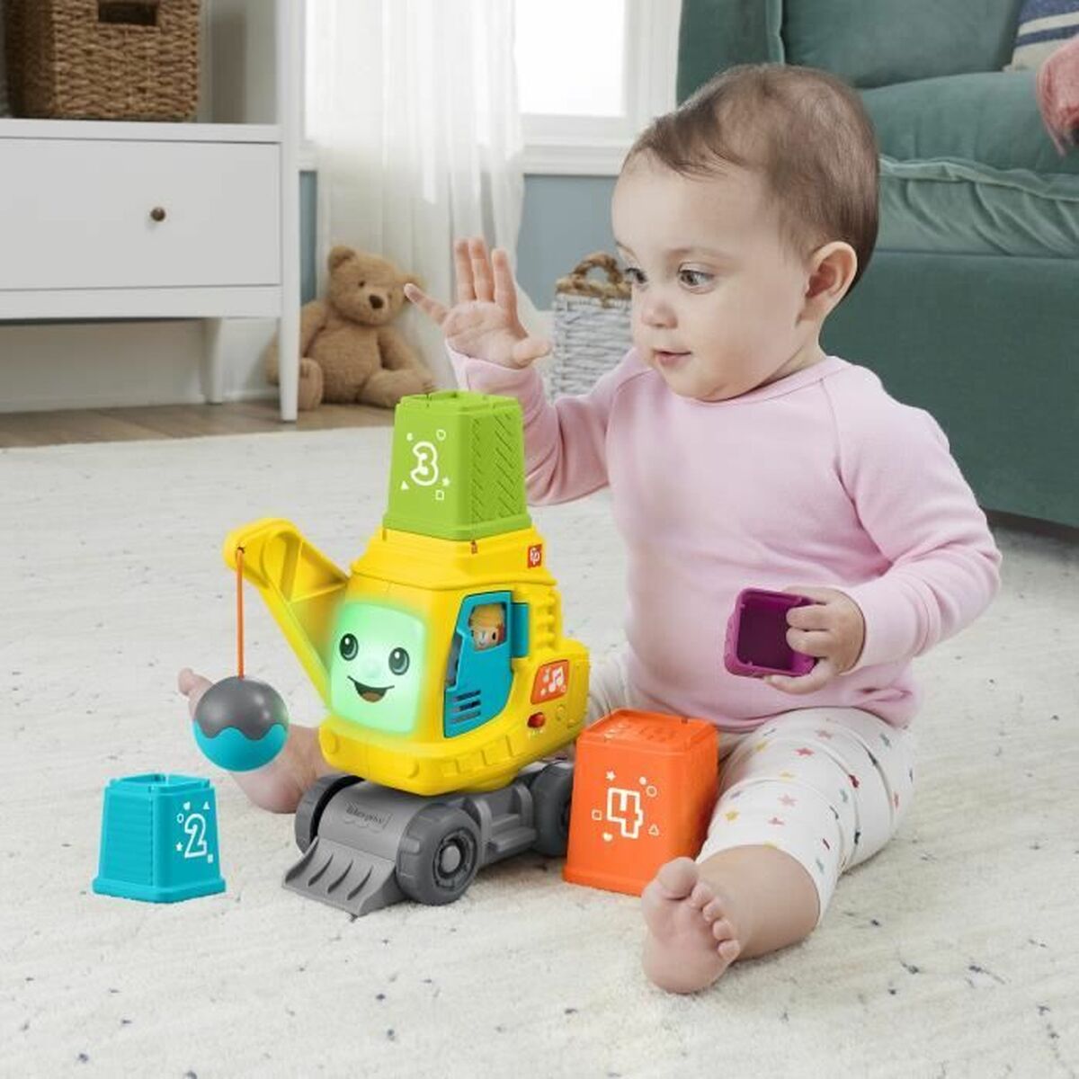 Macara de jucărie Fisher Price - Bebelus, Jucăriile copilăriei timpurii
