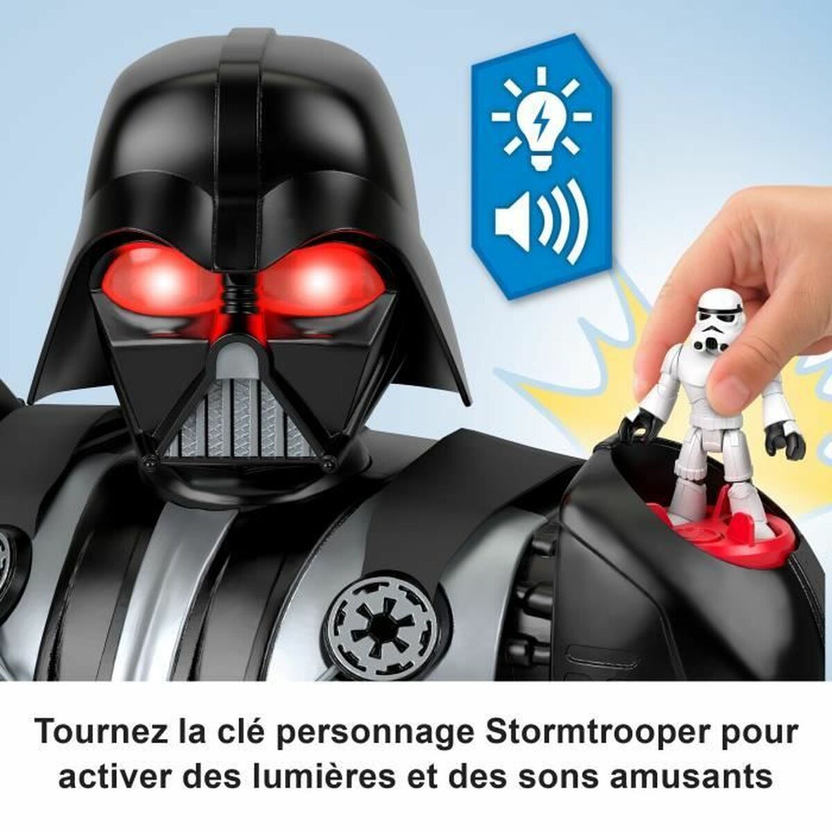 Figurine de Acțiune Fisher Price Robot Darth Vader - Jucarii si jocuri, Păpuși și figurine