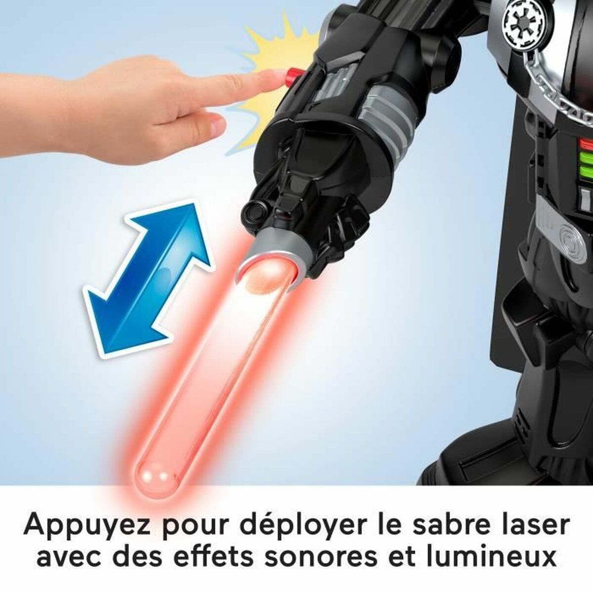 Figurine de Acțiune Fisher Price Robot Darth Vader - Jucarii si jocuri, Păpuși și figurine