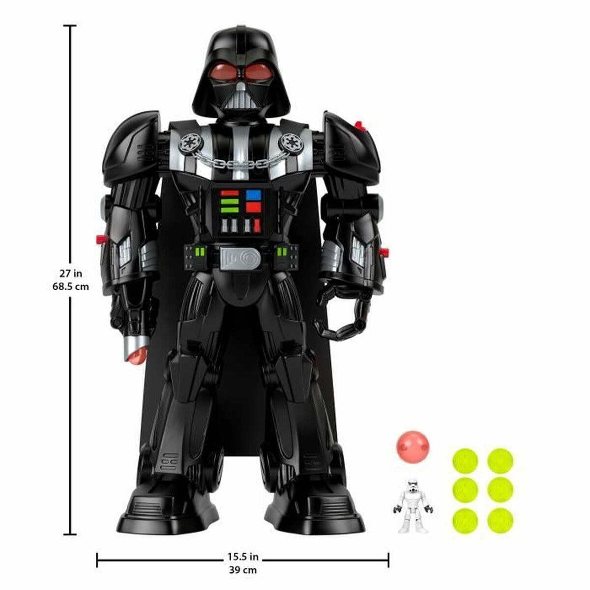 Figurine de Acțiune Fisher Price Robot Darth Vader - Jucarii si jocuri, Păpuși și figurine