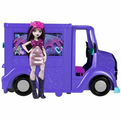 Păpușă bebeluș cu accesorii Monster High Tour Bus Rock Sang-sationnel - Jucarii si jocuri, Păpuși și accesorii