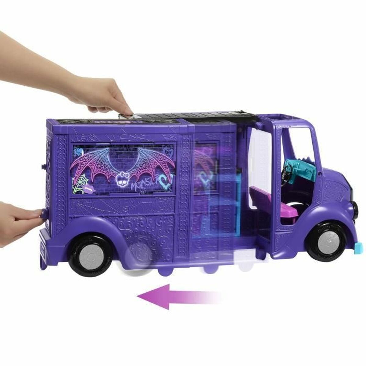 Păpușă bebeluș cu accesorii Monster High Tour Bus Rock Sang-sationnel - Jucarii si jocuri, Păpuși și accesorii