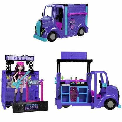 Păpușă bebeluș cu accesorii Monster High Tour Bus Rock Sang-sationnel - Jucarii si jocuri, Păpuși și accesorii