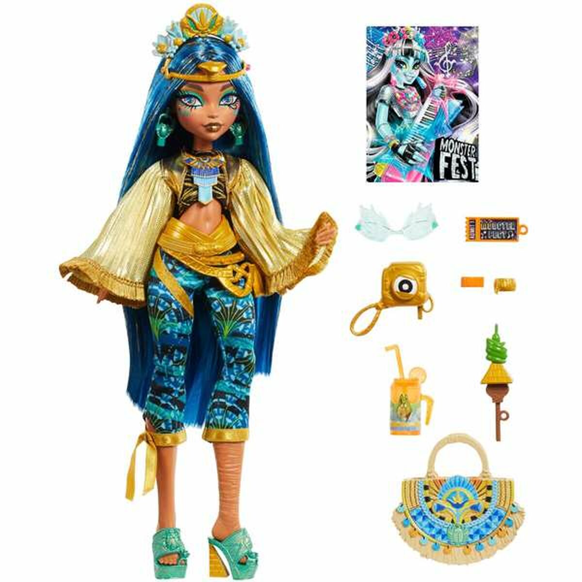 Păpușă Monster High Cleo De Nile - Jucarii si jocuri, Păpuși și accesorii