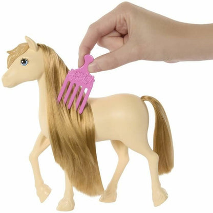 Păpușă bebeluș cu accesorii Barbie Barbie Mysteries: The Great Horse Chase - Jucarii si jocuri, Păpuși și accesorii