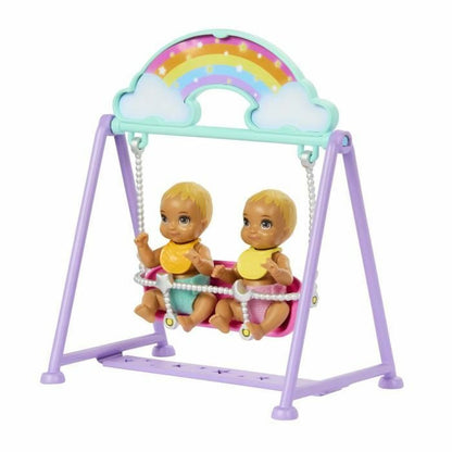 Păpușă bebeluș cu accesorii Barbie The Twins' Room-Skipper Playset - Jucarii si jocuri, Păpuși și accesorii