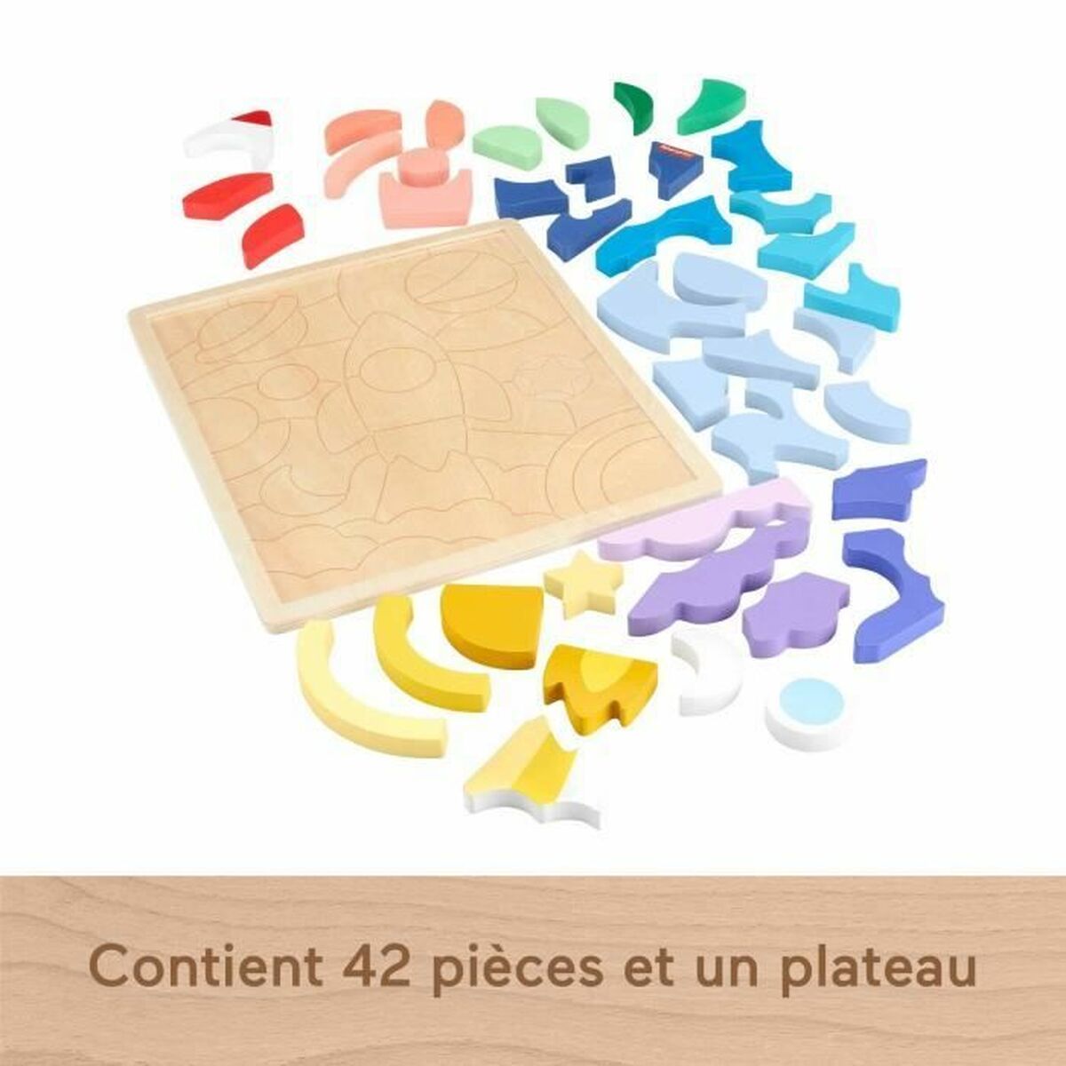 Puzzle Fisher-Price - Bebelus, Jucăriile copilăriei timpurii