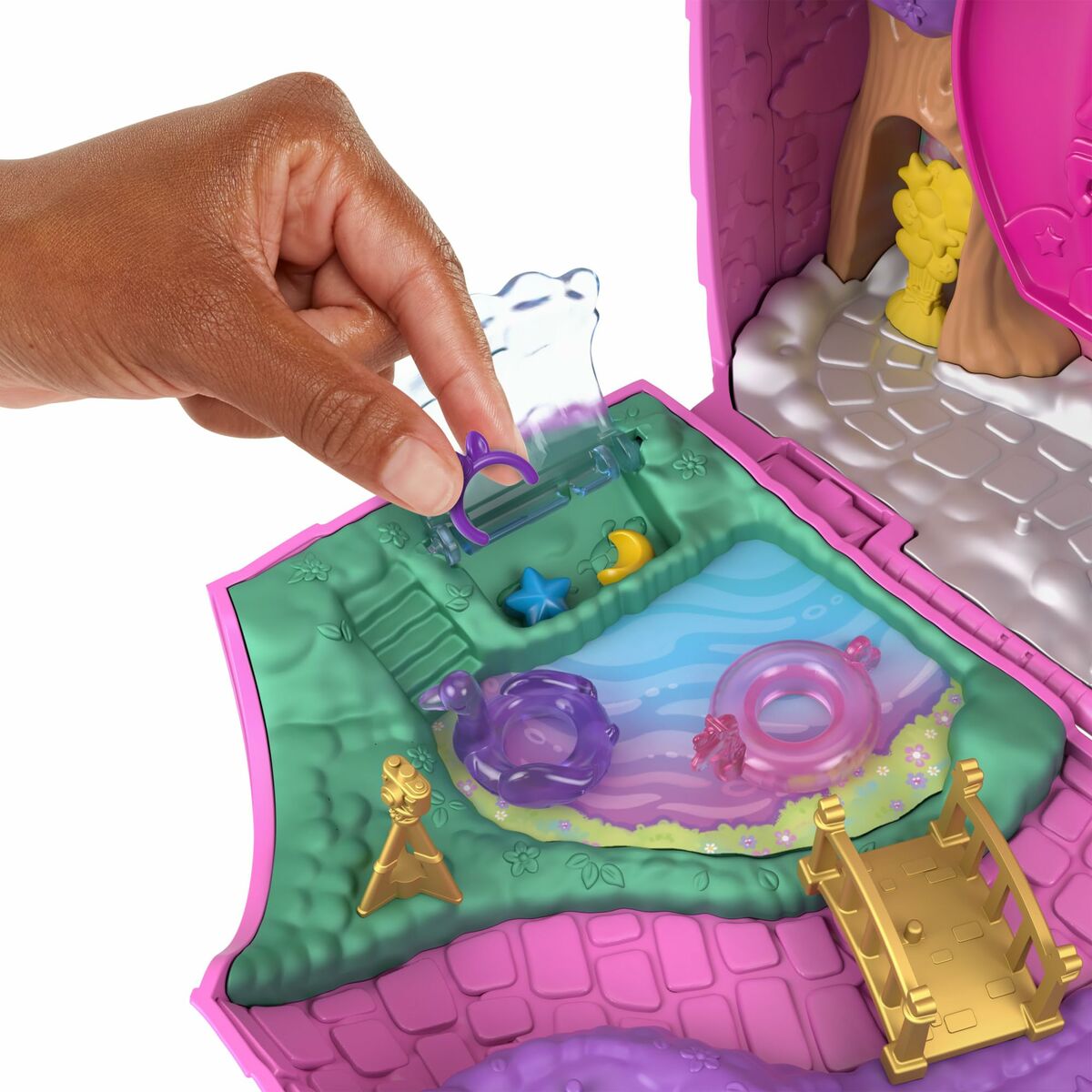 Playset Polly Pocket Unicorn - Jucarii si jocuri, Păpuși și figurine