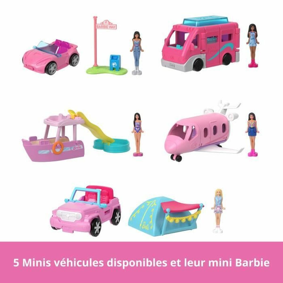 Figurine de Acțiune Barbie Mini BarbieLand-Assortment HYF38 - Jucarii si jocuri, Păpuși și figurine