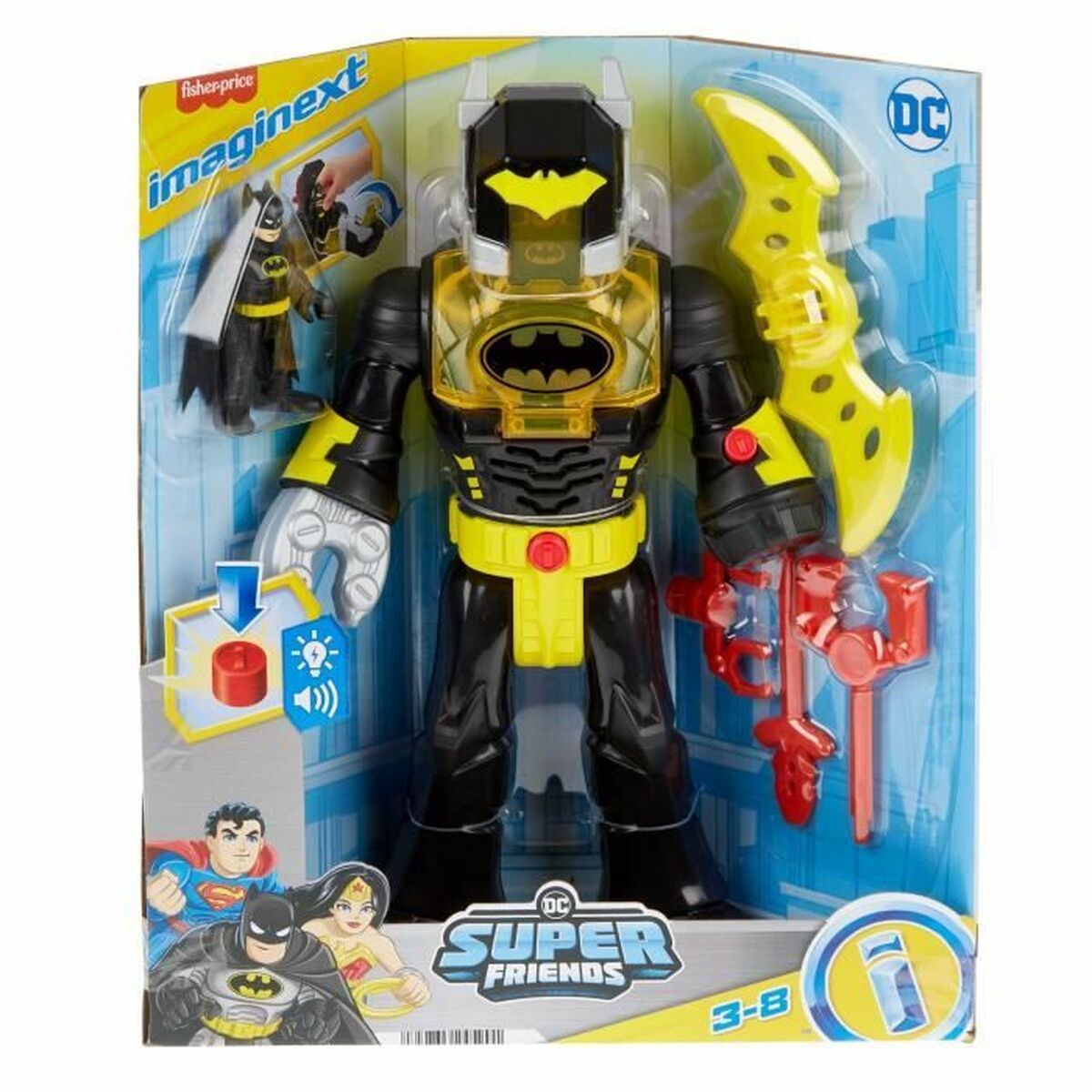 Figurină de Acțiune Imaginext Batman HYG31 6 Piese - Jucarii si jocuri, Păpuși și figurine