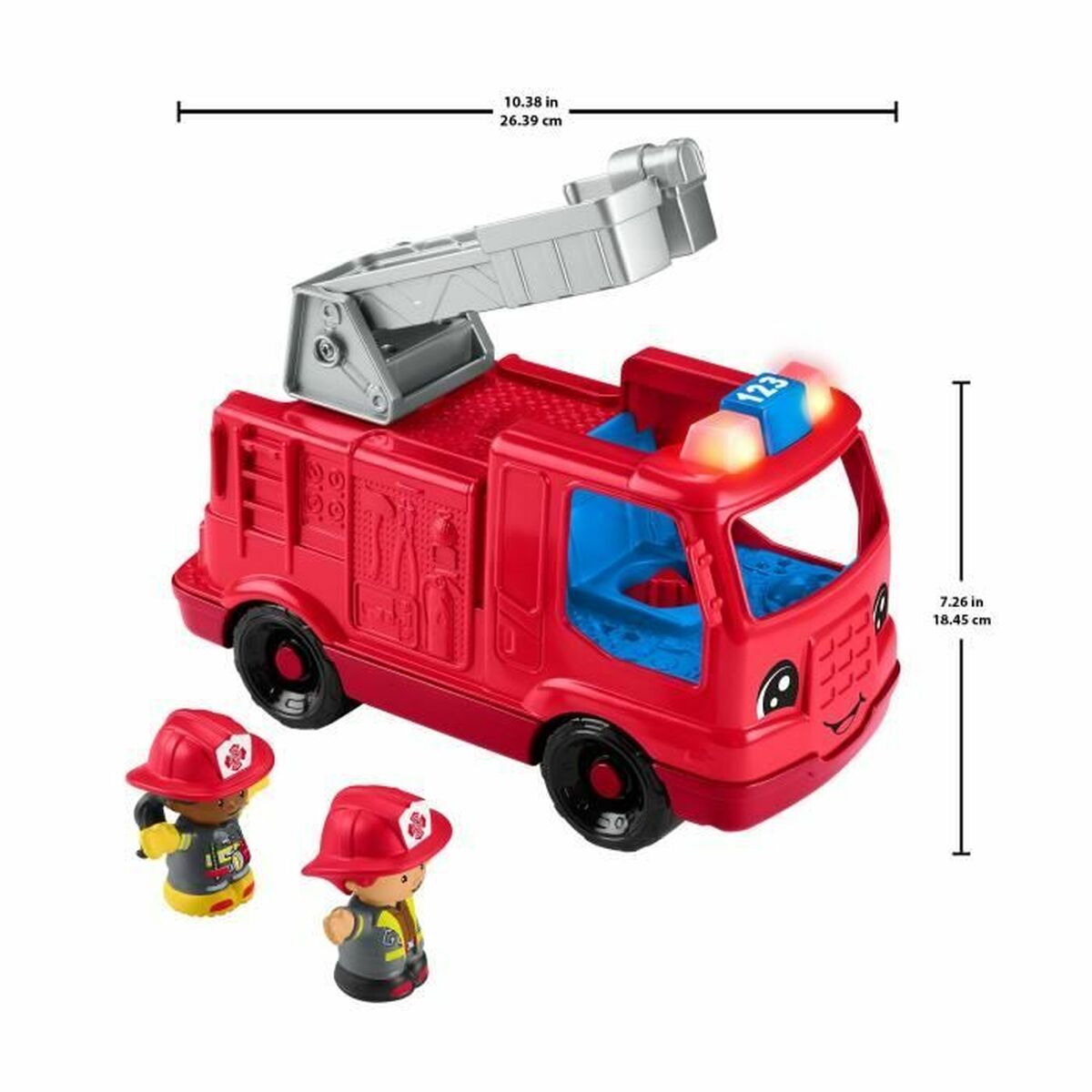 Camion de Pompieri Fisher-Price HYR88 Roșu - Jucarii si jocuri, Vehicule