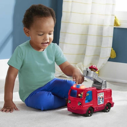 Camion de Pompieri Fisher-Price HYR88 Roșu - Jucarii si jocuri, Vehicule