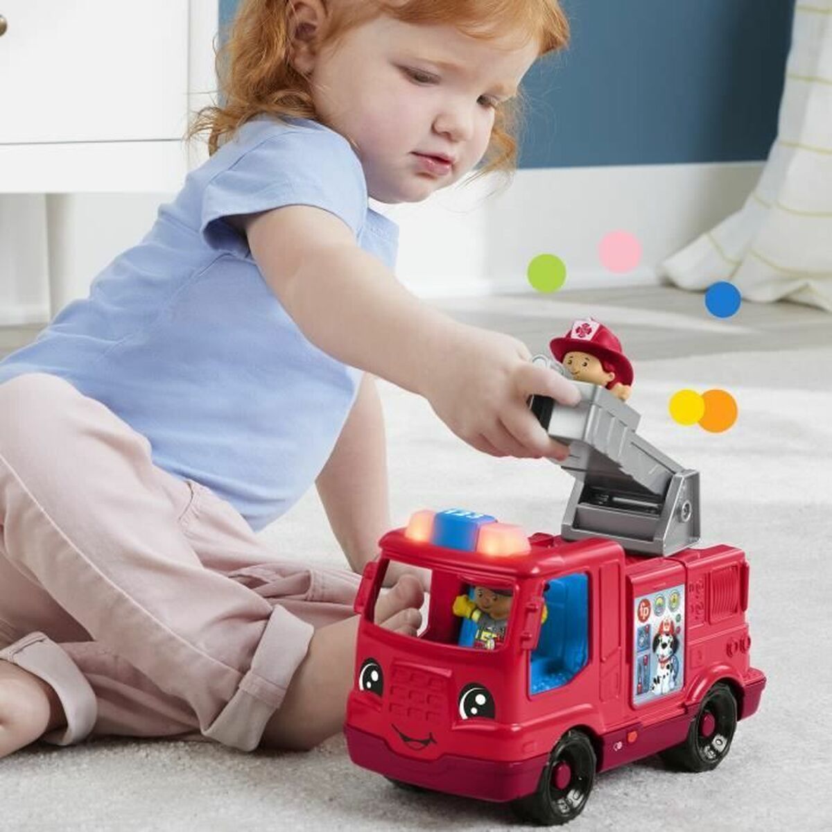 Camion de Pompieri Fisher-Price HYR88 Roșu - Jucarii si jocuri, Vehicule