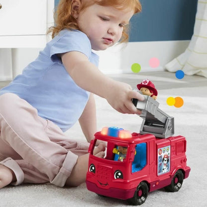 Camion de Pompieri Fisher-Price HYR88 Roșu - Jucarii si jocuri, Vehicule