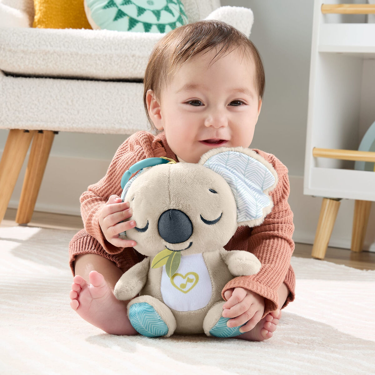 Jucărie de Pluș Fisher-Price Albastru Plastic - Jucarii si jocuri, Jucării de pluș