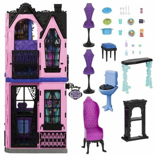 Casă de păpuși Monster High 27 Piese 4 Piese - Jucarii si jocuri, Păpuși și accesorii