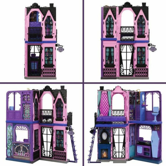 Casă de păpuși Monster High 27 Piese 4 Piese - Jucarii si jocuri, Păpuși și accesorii