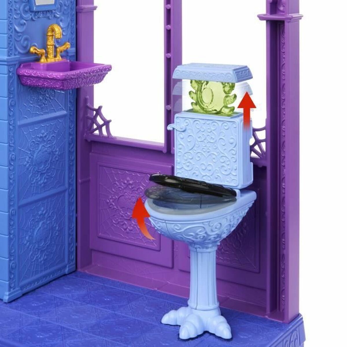 Casă de păpuși Monster High 27 Piese 4 Piese - Jucarii si jocuri, Păpuși și accesorii