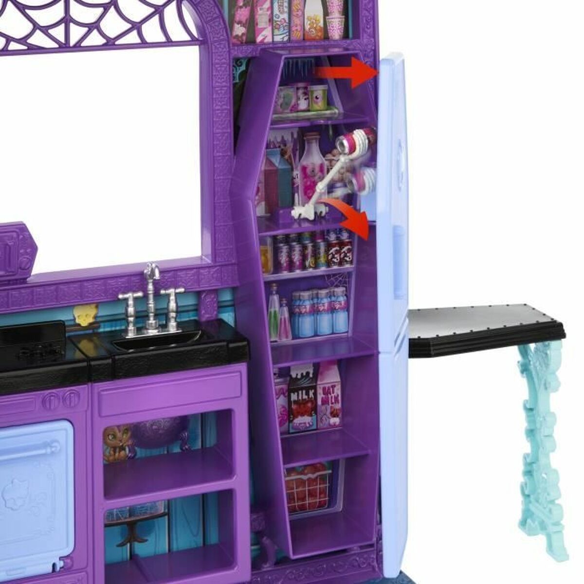 Casă de păpuși Monster High 27 Piese 4 Piese - Jucarii si jocuri, Păpuși și accesorii