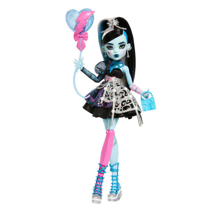 Păpușă Monster High Frankie Stein (Electrizantă), Păr Bicolor, Accesorii Fashion, Mattel - Jucarii si jocuri, Păpuși și figurine