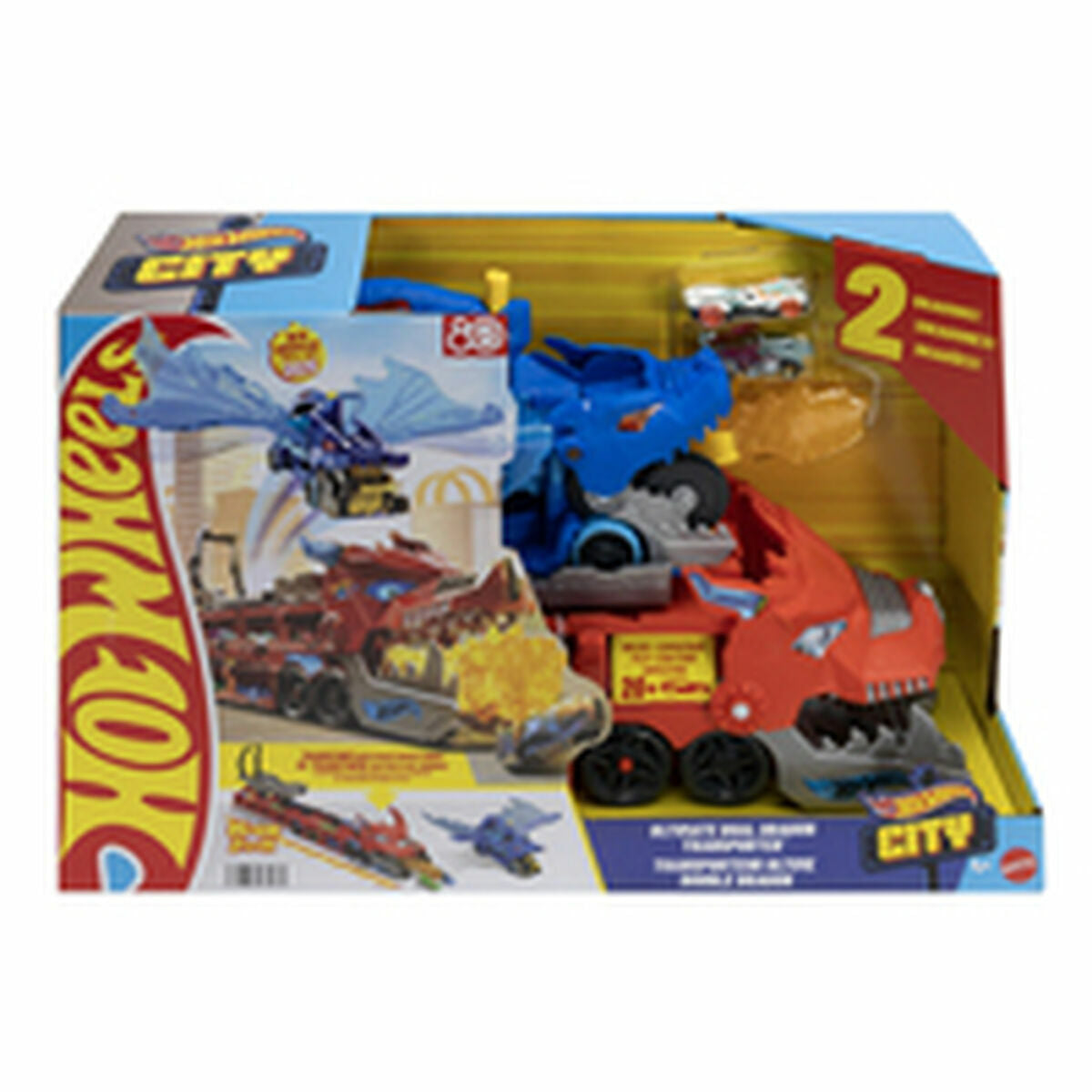 Transporter Hot Wheels - Jucarii si jocuri, Păpuși și figurine