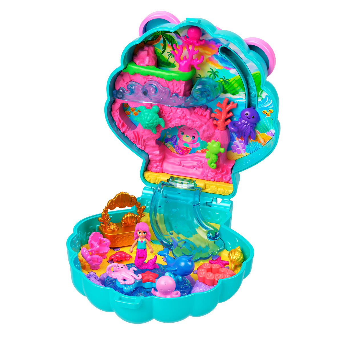 Playset Polly Pocket 11 Piese - Jucarii si jocuri, Păpuși și figurine