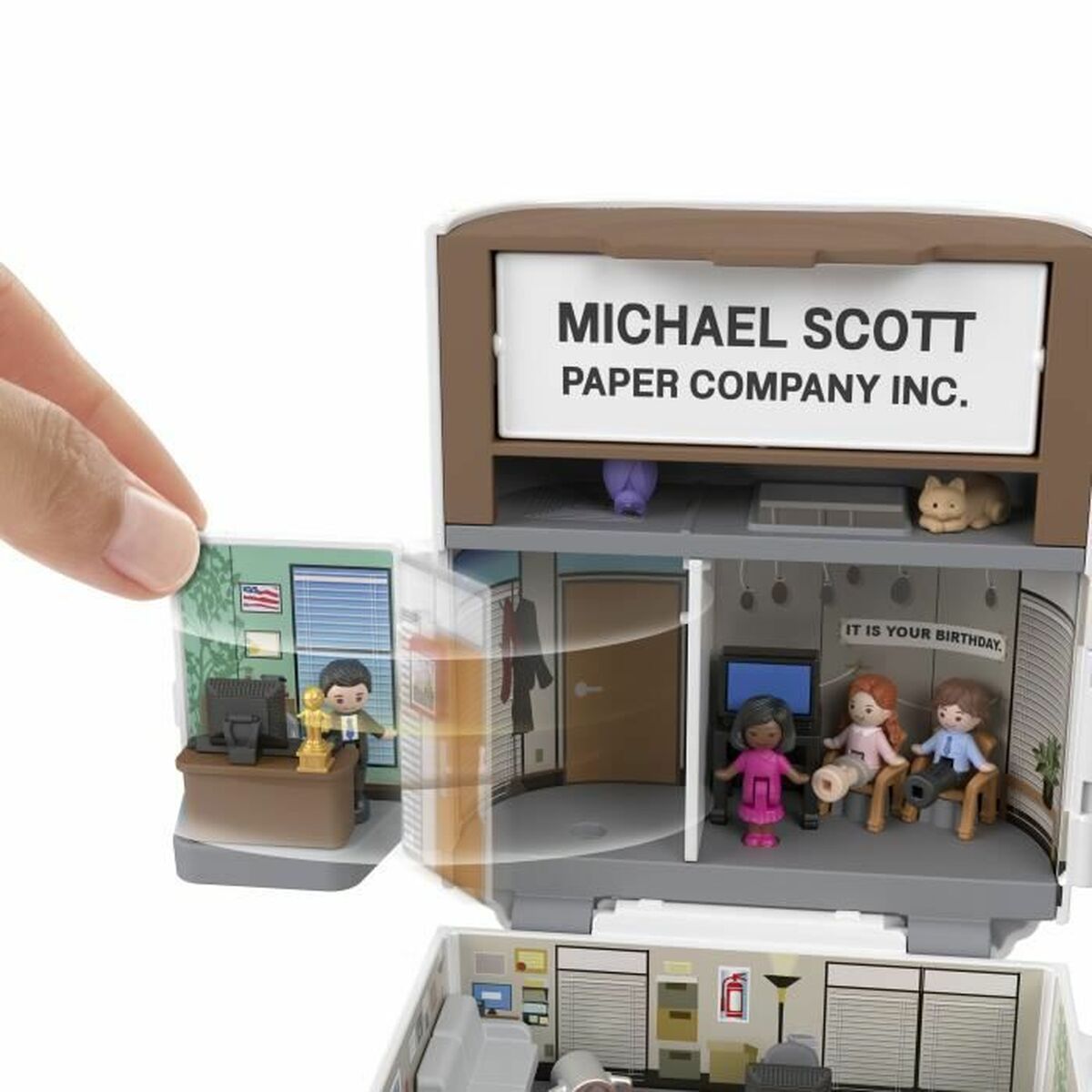 Playset Polly Pocket La oficina - JCC19 - Jucarii si jocuri, Păpuși și accesorii