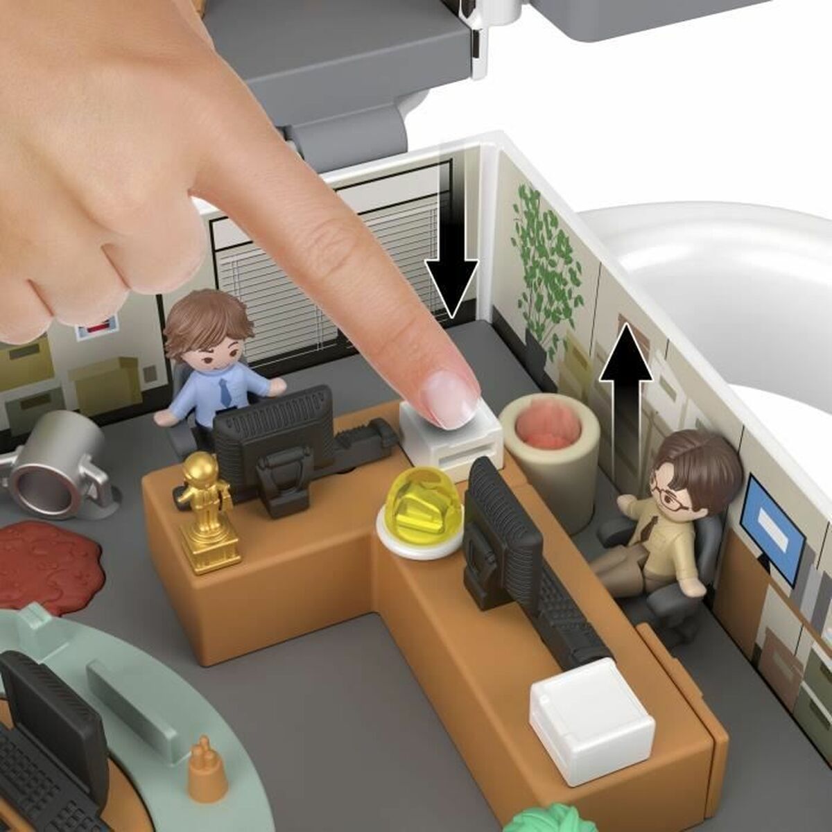 Playset Polly Pocket La oficina - JCC19 - Jucarii si jocuri, Păpuși și accesorii