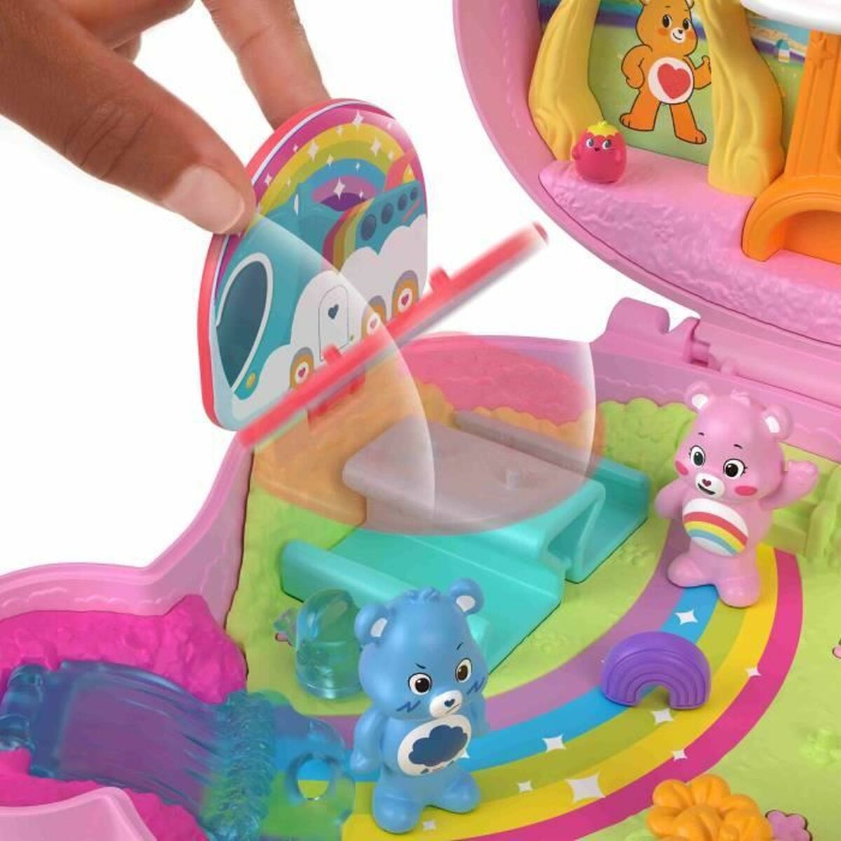 Playset Polly Pocket CARE BEARS BOX - Jucarii si jocuri, Păpuși și figurine